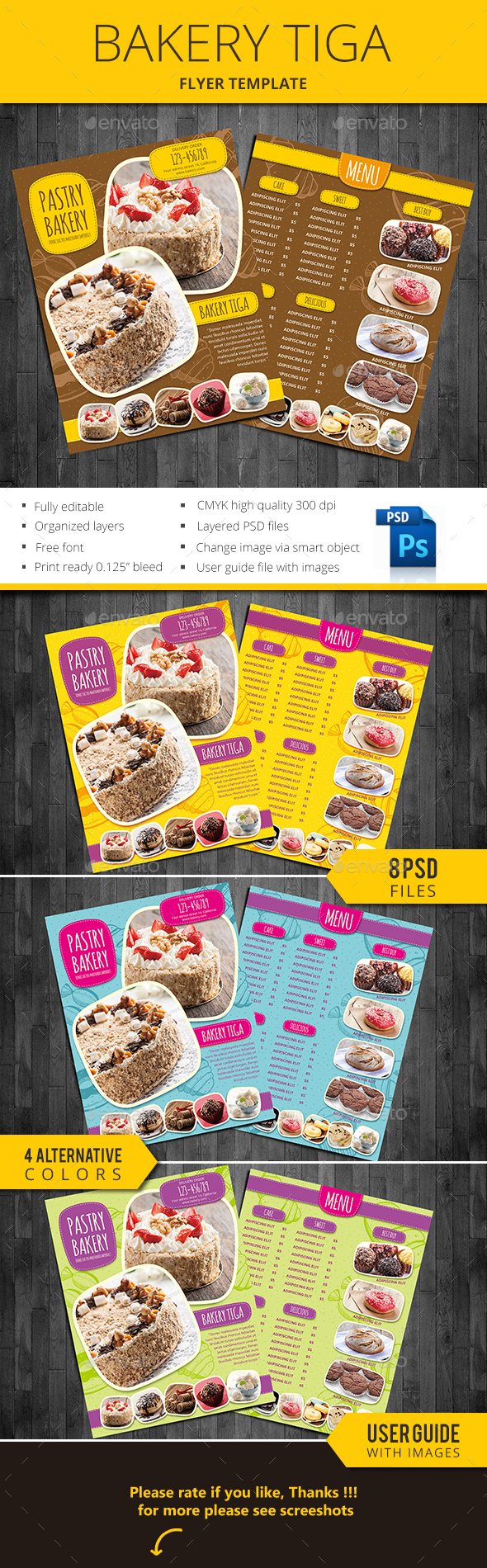 Bakery Graphics, Designs & Templates from GraphicRiver
